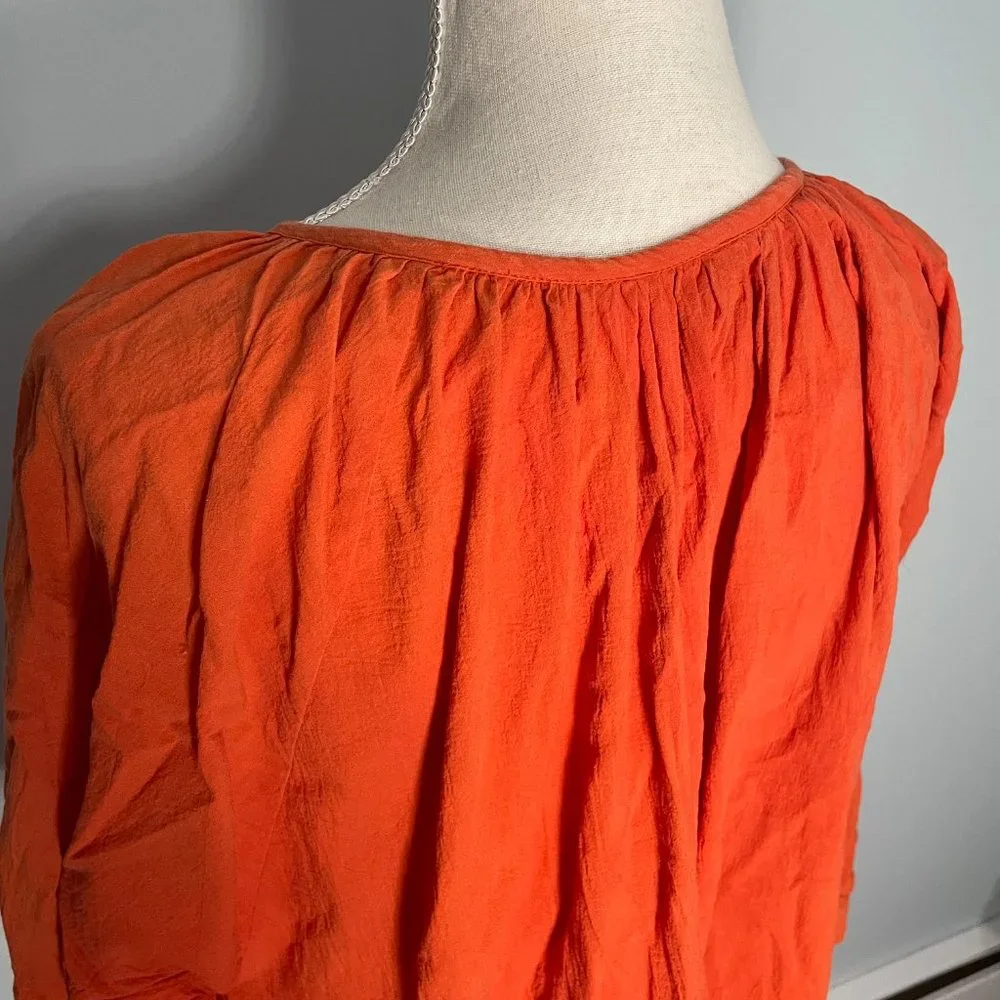 AISH Anara Tarun Dress O/S orange FLAWED missing belt - a couple marks